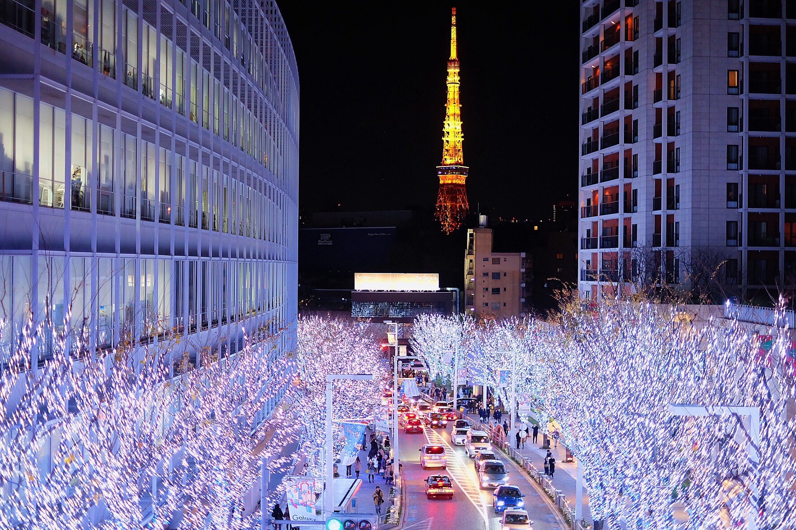Christmas illumination at Roppongi, Tokyo