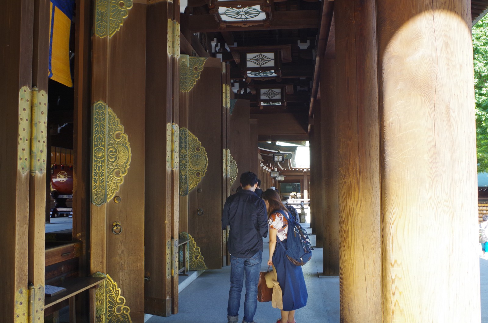 Main hall at Meiji Shrine