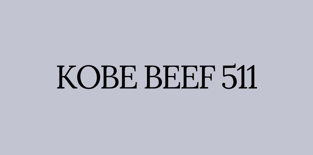 Kobe Beef 511
