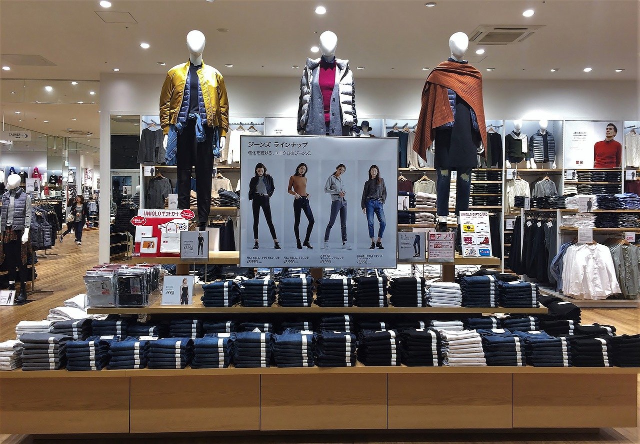 Interior of Uniqlo Clothing Store in a Mall with Lots of Different Fall  and Winter Clothing on Display and on Sale Editorial Stock Photo  Image  of illustrative coats 162868628