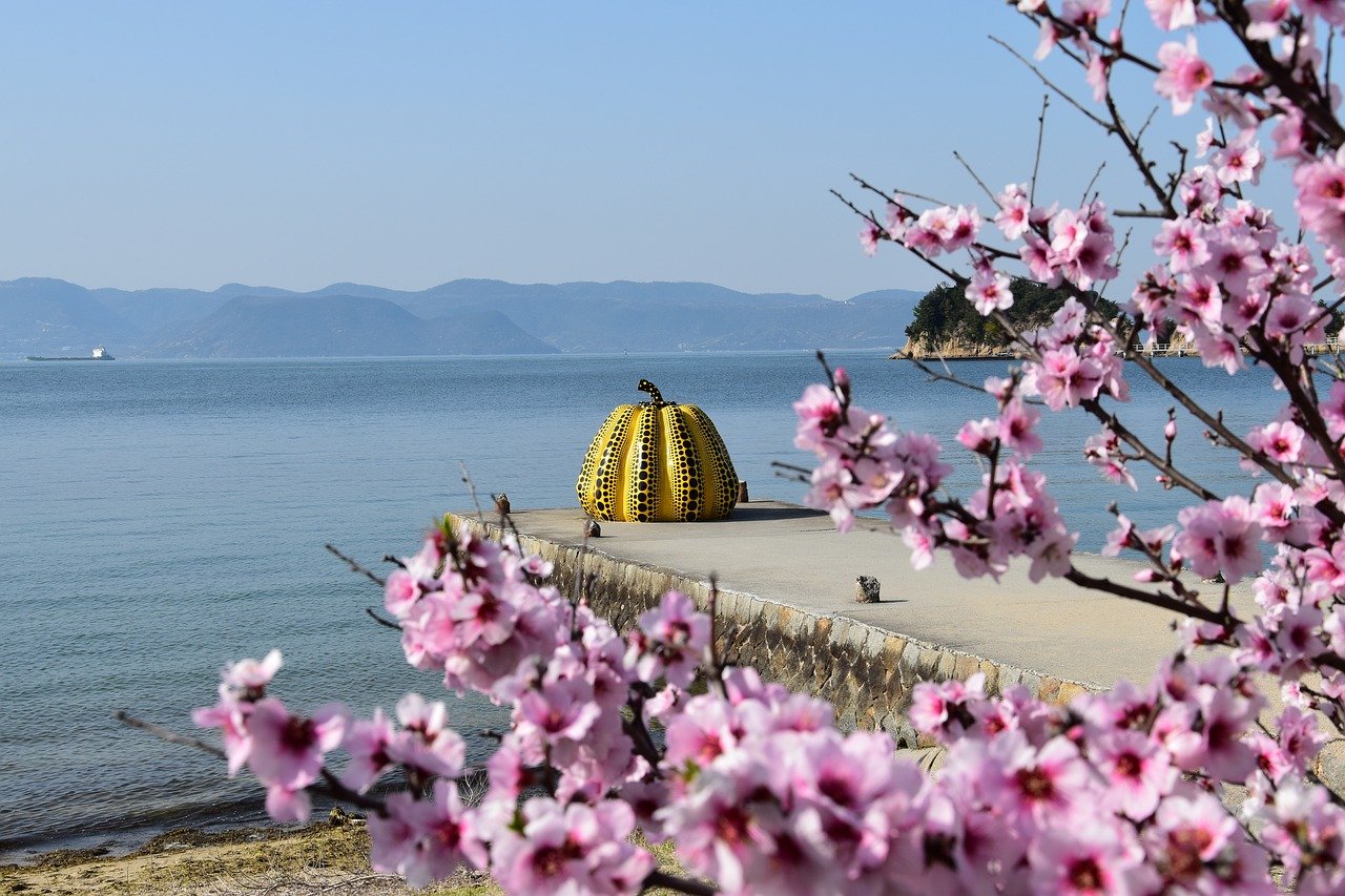 Where to see Yayoi Kusama's pumpkin sculptures in Japan