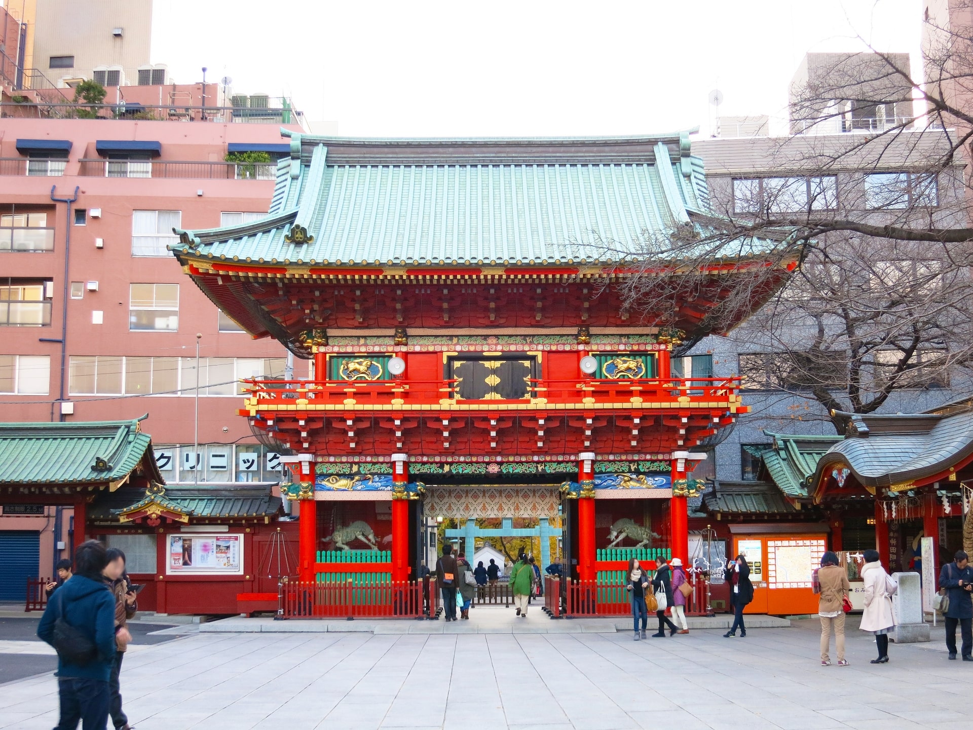 The gate of Kanda Myojin Shrine