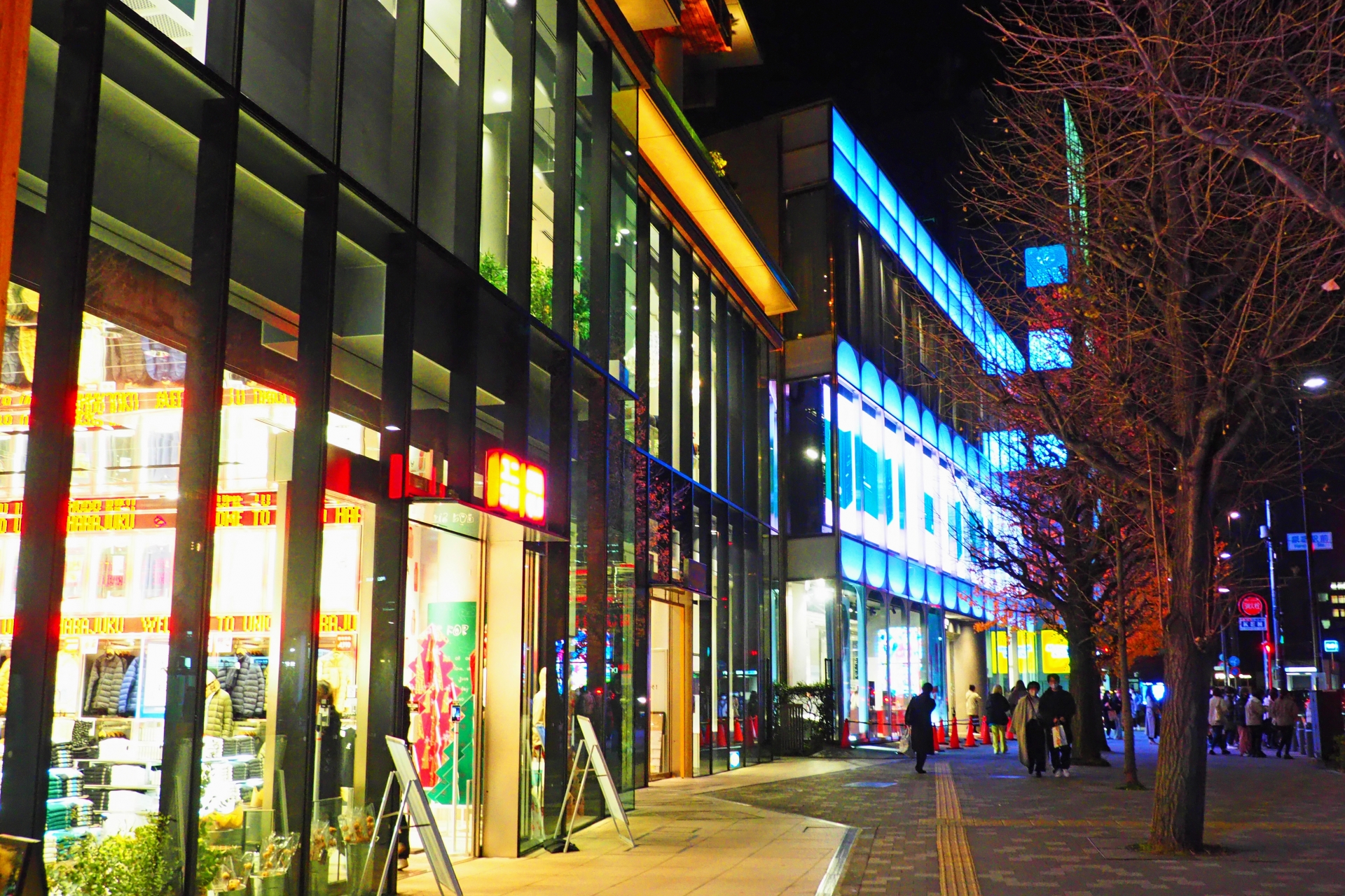 With Harajuku at Night