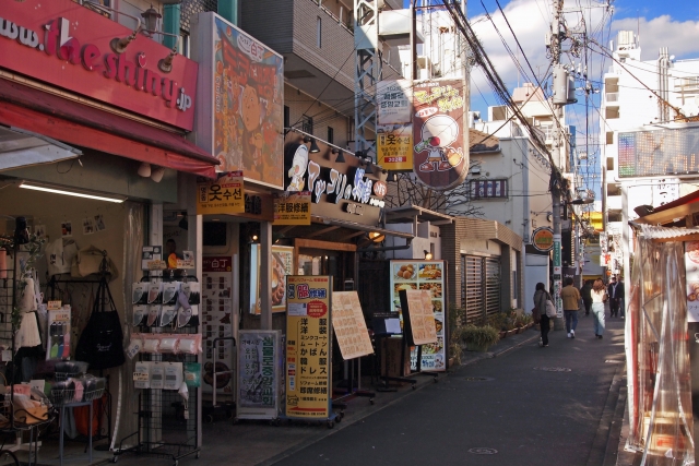 The Street of Shin Okubo, the Largest Korean Town in Tokyo