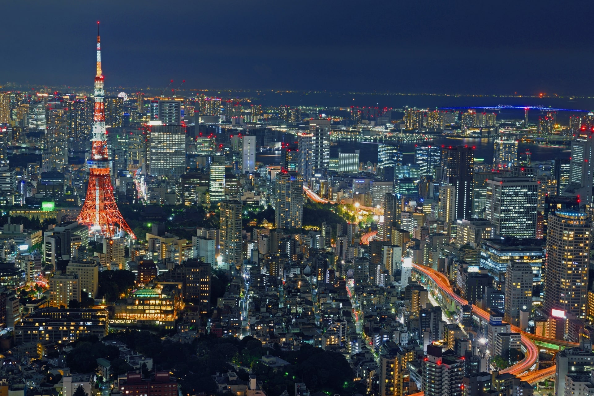 best places to visit tokyo at night