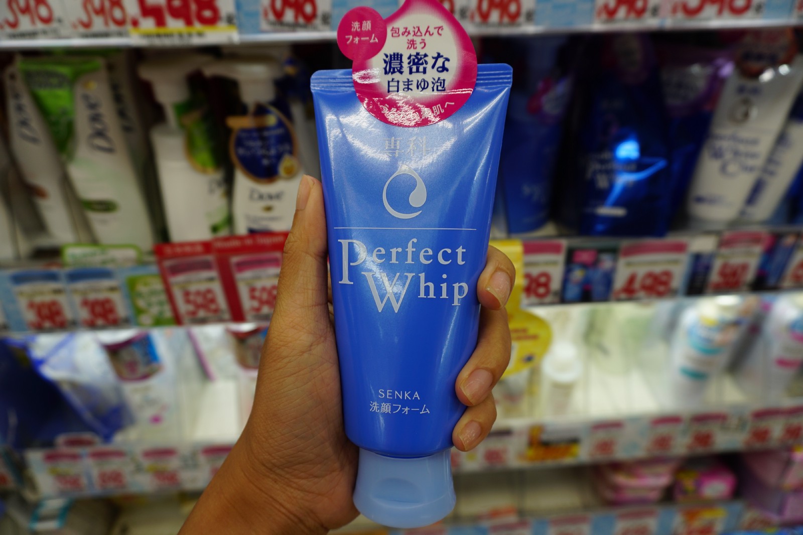 Top-selling face wash, SENKA Perfect Whip