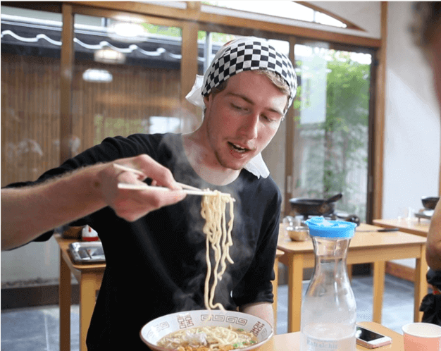 Ramen cooking class