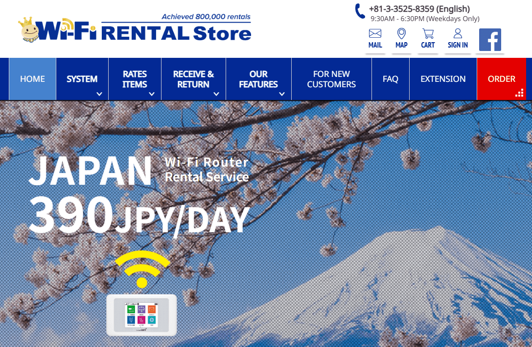 5. Wi-Fi Rental Store