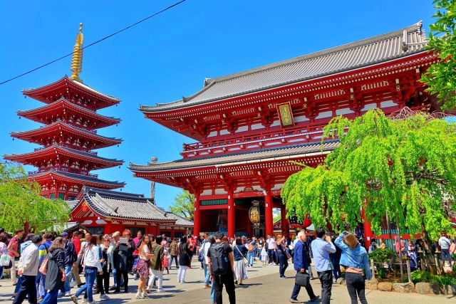 Sensoji Temple in Asakusa Tokyo - Japan Web Magazine