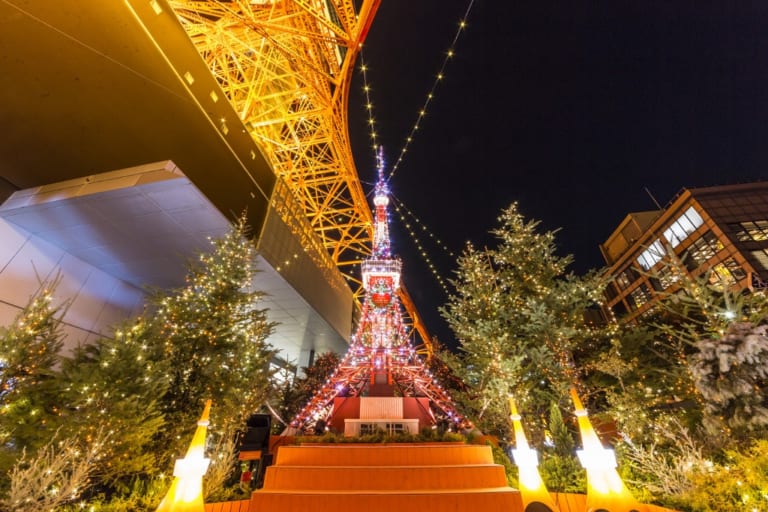Tokyo Tower Illumination 2019-2020 Winter