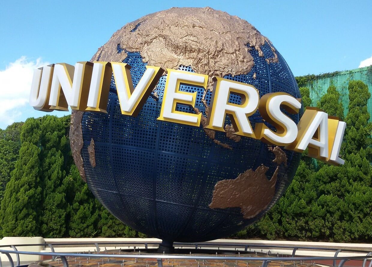 The entrance of Universal Studios Japan