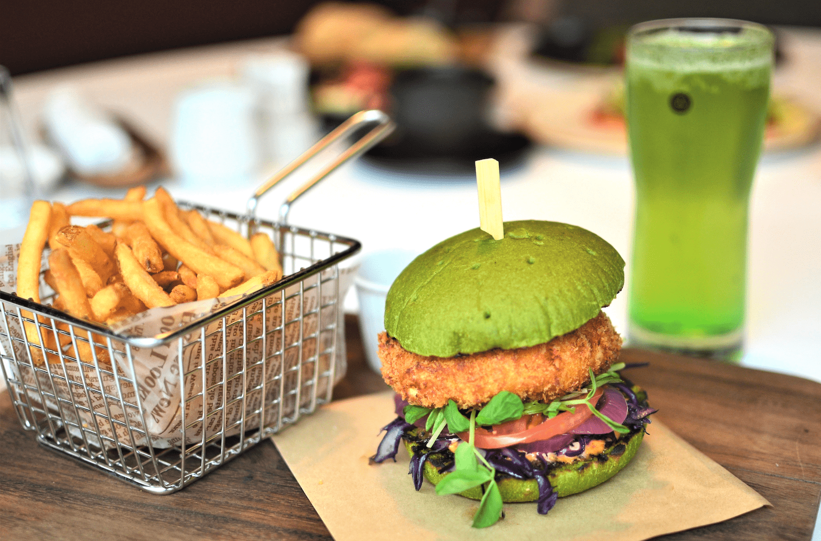 Matcha Burger