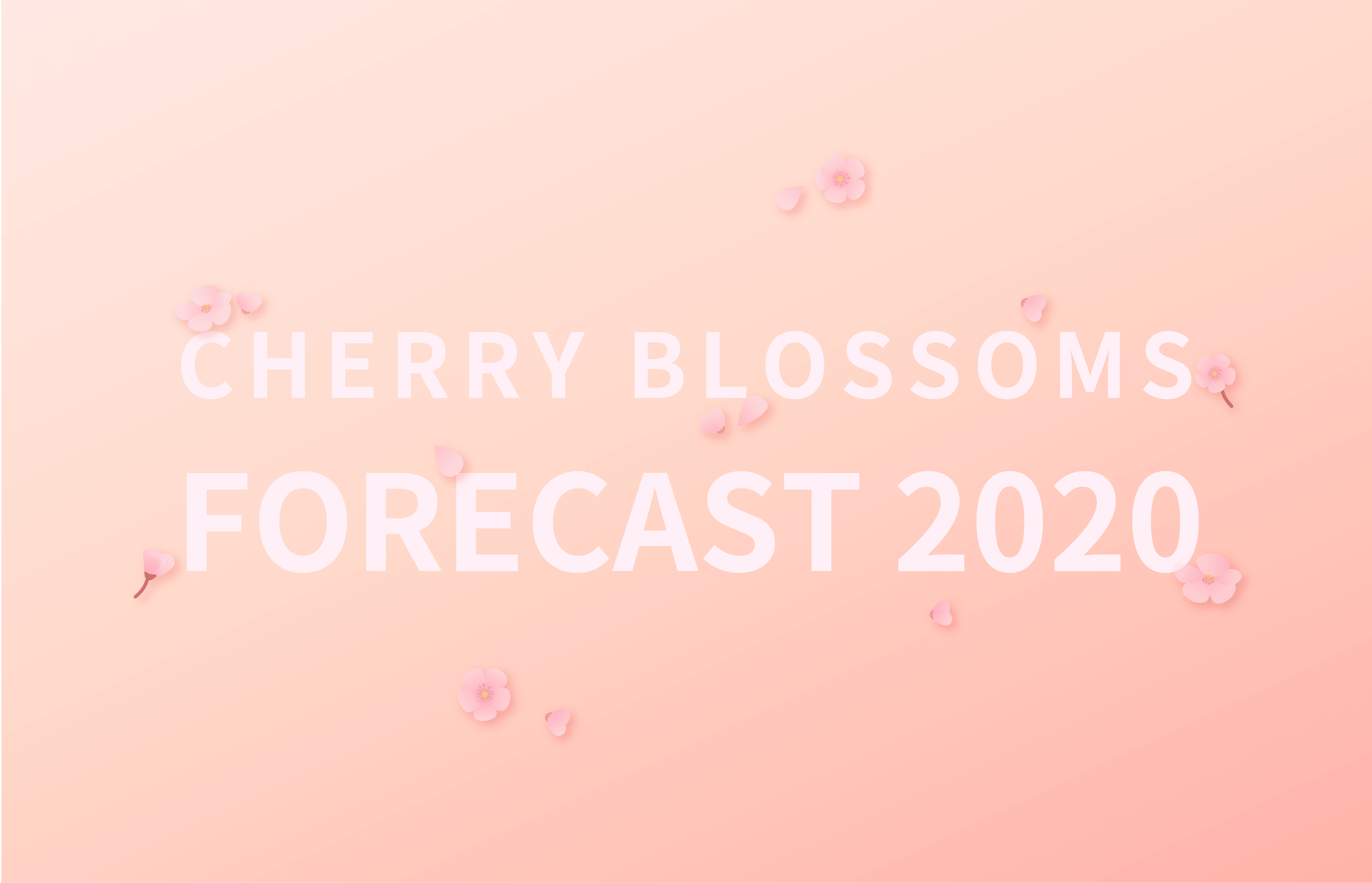 Japan Cherry Blossom Forecast 2020