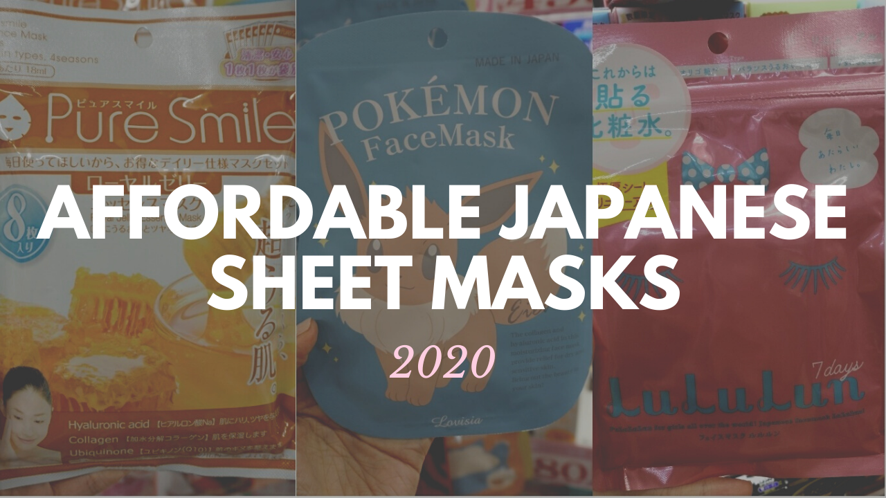 cheap sheet face masks