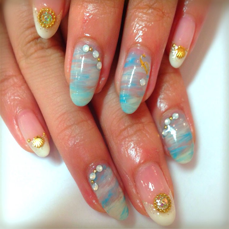 Japanese Nailart trend by nails by Caryn | Bridestory.com