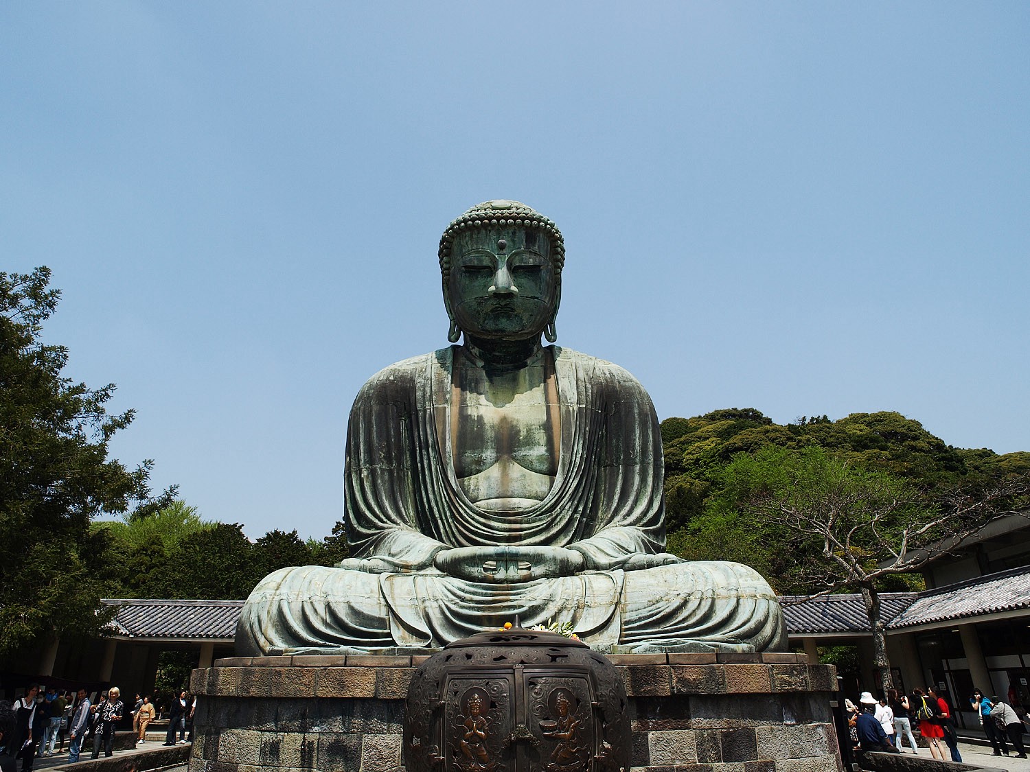 The Great Buddha at Kotokuin Temple in Kamakura