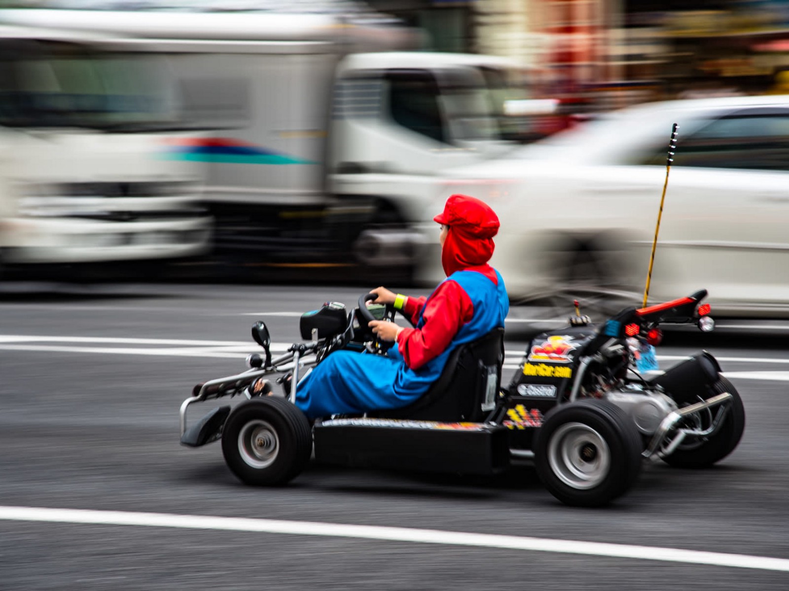 real life mario go kart