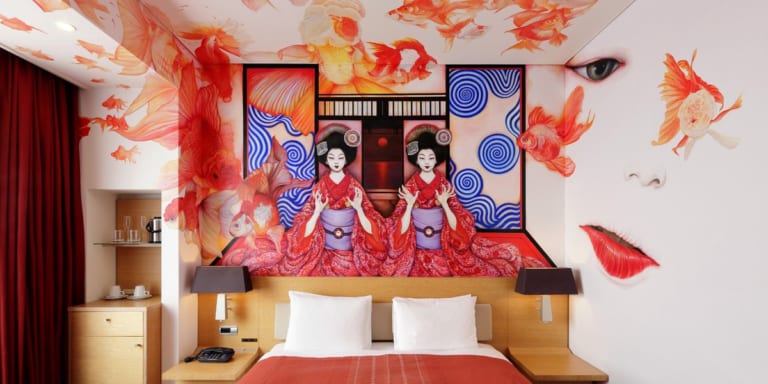 Park Hotel Tokyo: Sleep with Art in Tokyo!