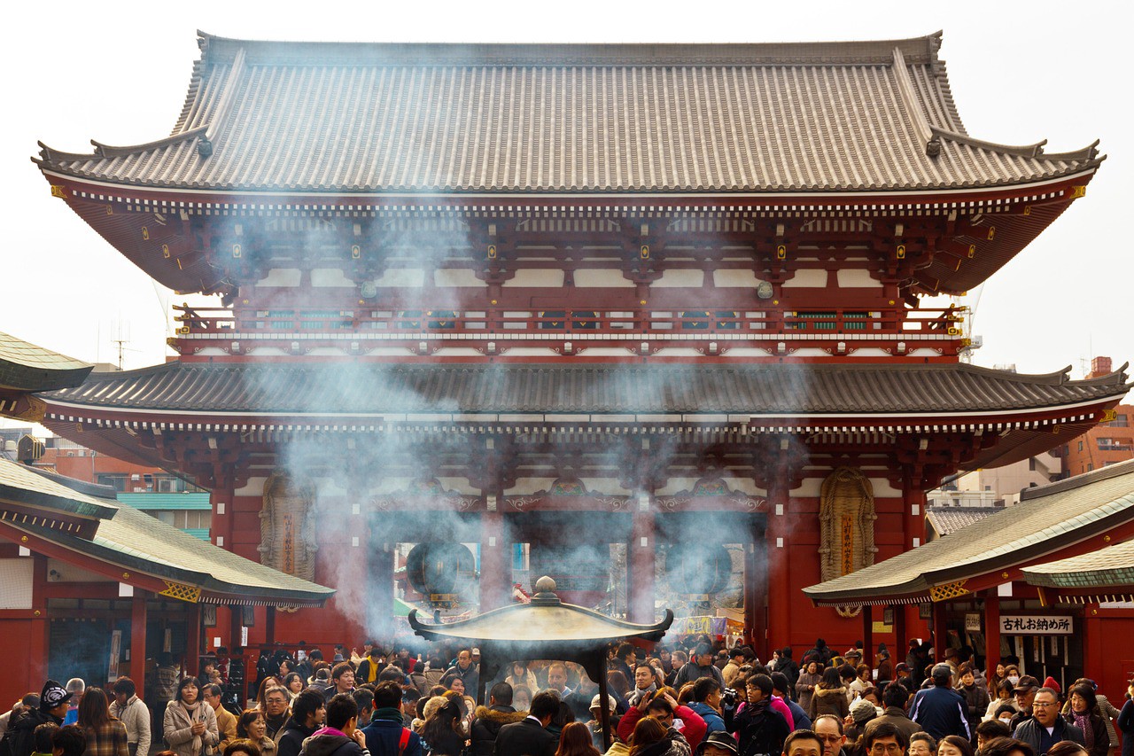 Historic temple in Tokyo