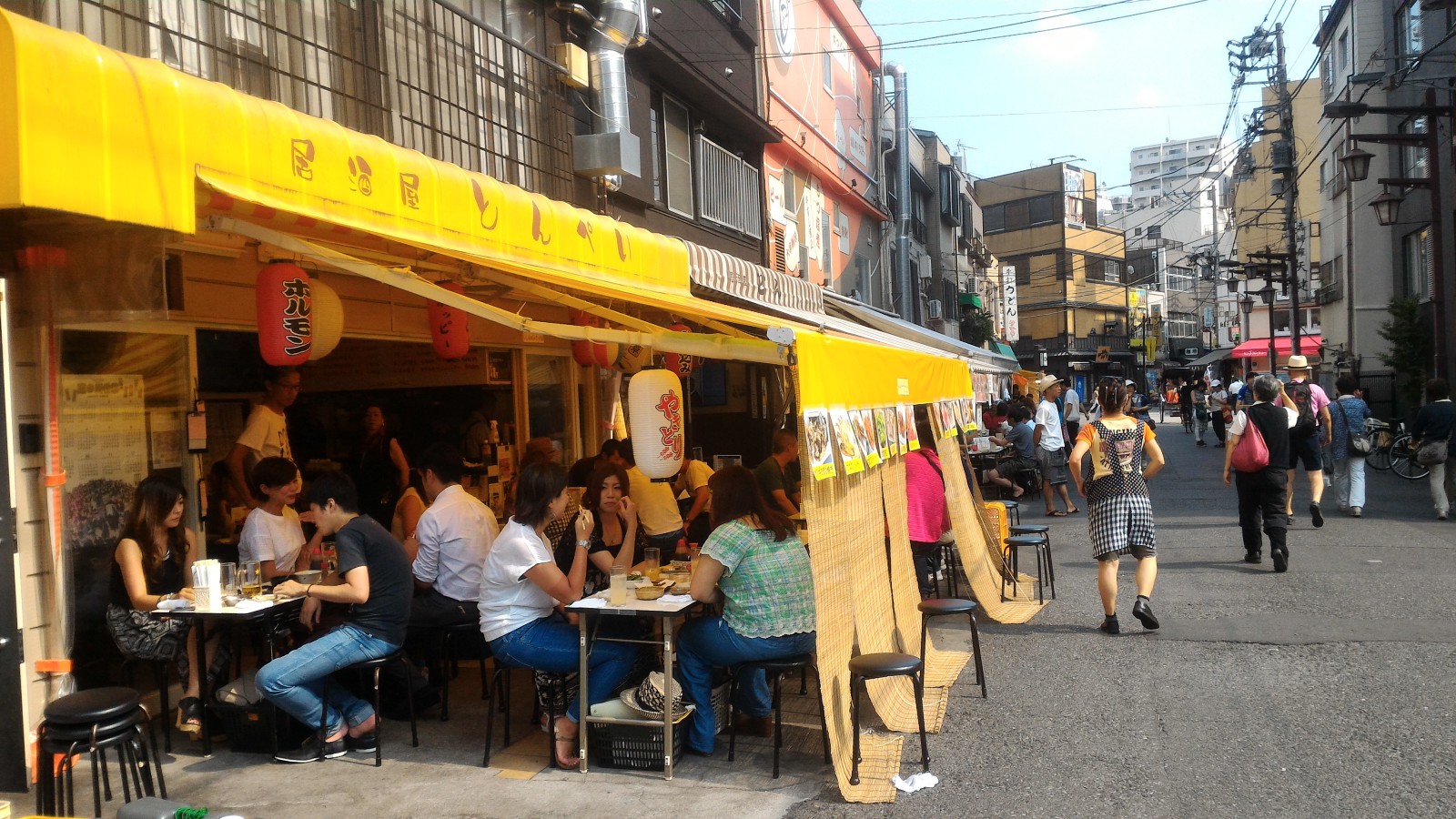 Busy Izakaya at Hoppy Street, Asakusa