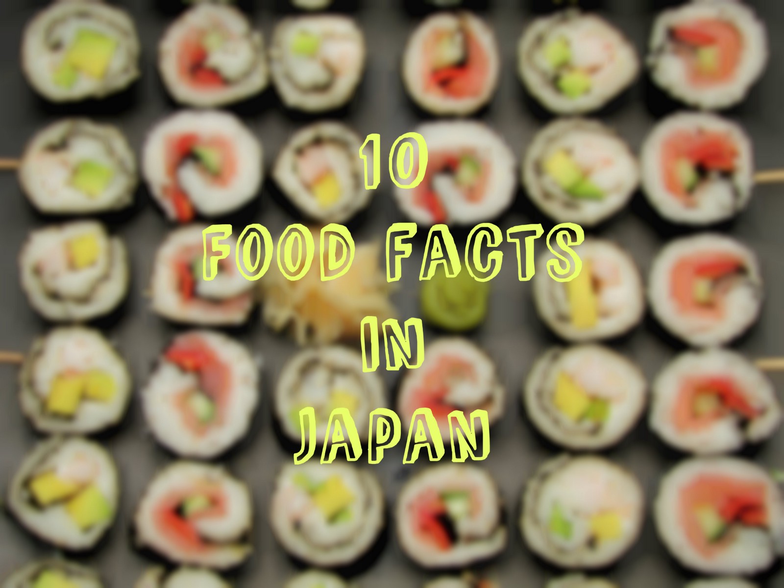 Top 10 foods to try in Japan