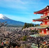 忠靈塔：富士山的最佳觀景點