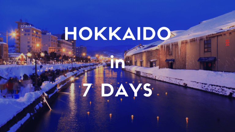 travel itinerary hokkaido