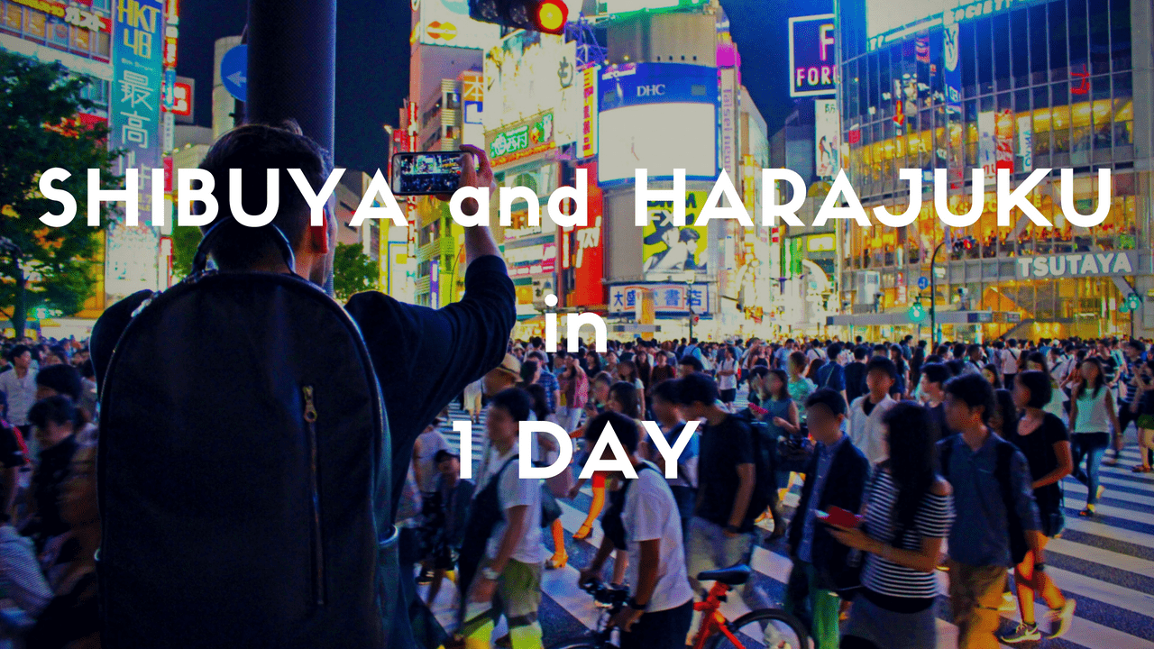 HARAJUKU and SHIBUYA: 1 Day Itinerary in Tokyo