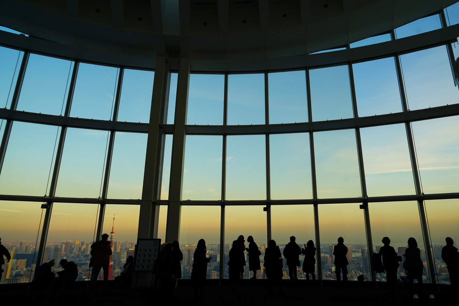 The observation deck 