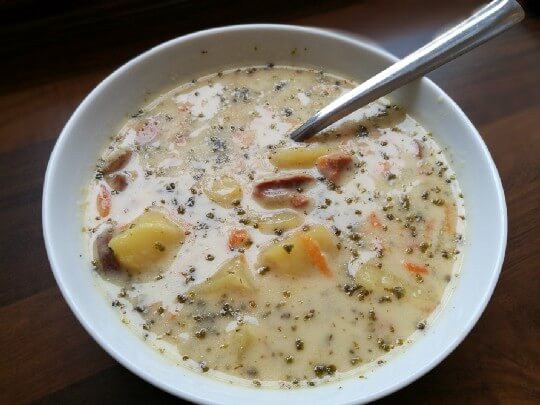 Zurek soup: traditional Polish food