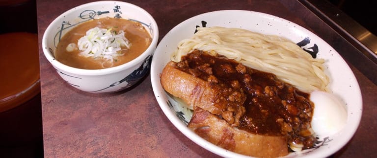 Menya Musashi Bukotsu Gaiden: Popular Tsukemen Style Ramen in Shibuya