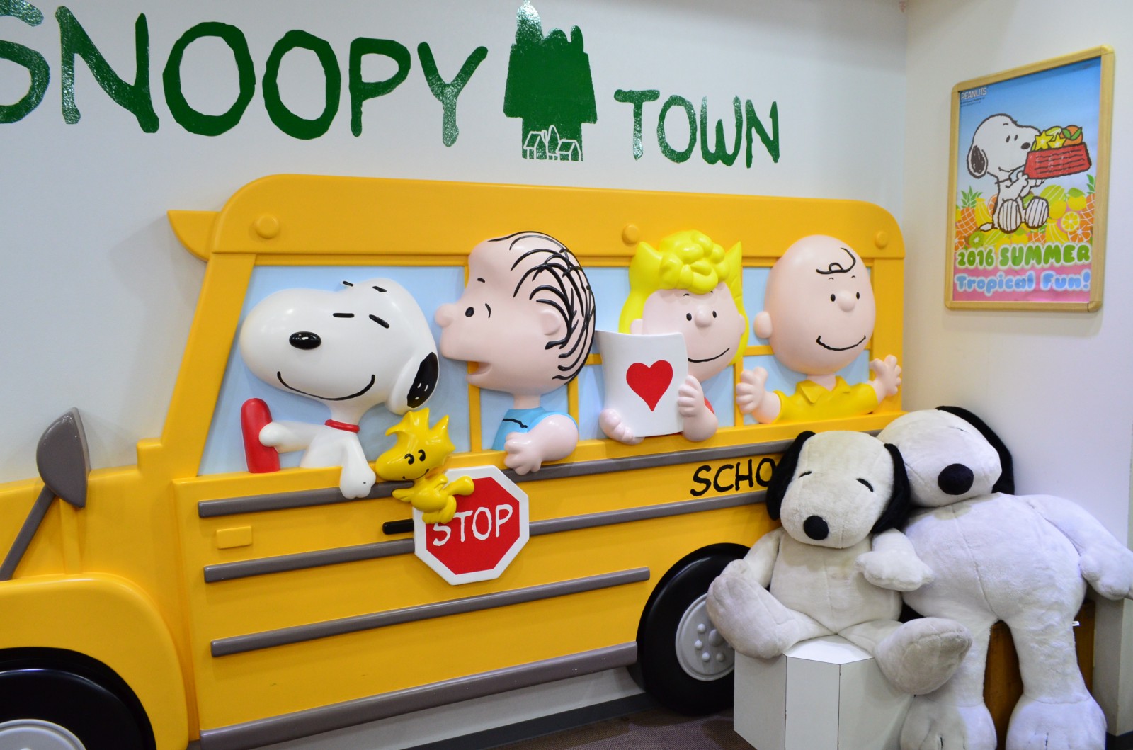 Snoopy section at KIDDY LAND in Harajuku