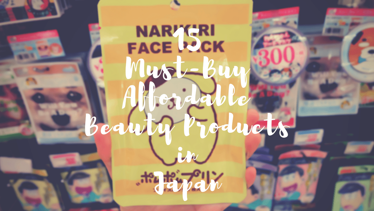 15 Japanese Drugstore Beauty Products