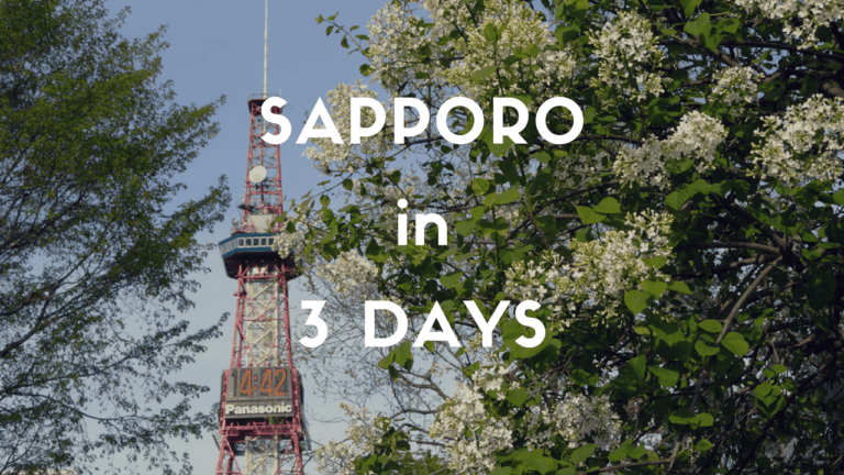 3 Days Itinerary Sapporo Hokkaido Japan Web Magazine 2839