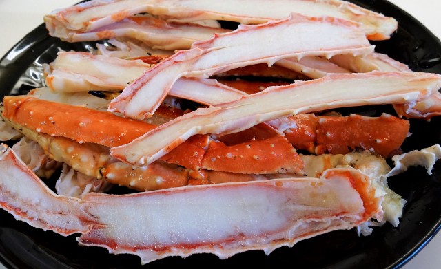 Boiled King Crab in Hokkaido