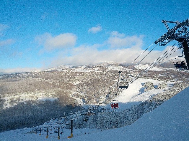 Popular ski resort in Japan 