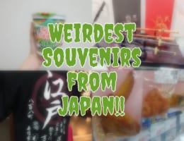 8 Weirdest Souvenirs from Japan!