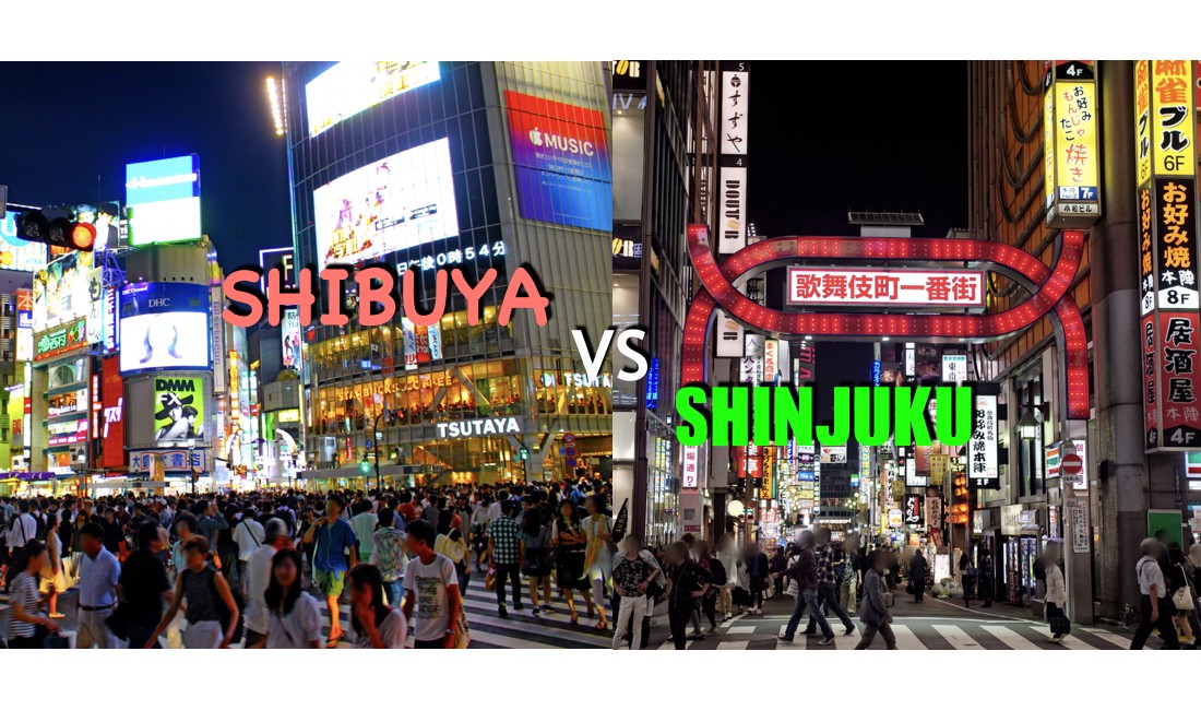 Shibuya Vs Shinjuku Tokyo S Two Best Neighborhoods Japan Web Magazine