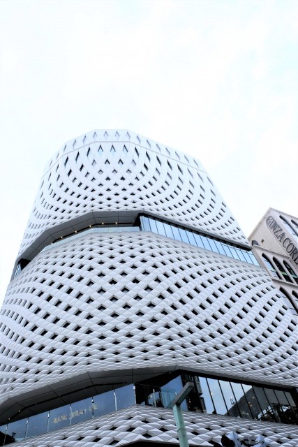 The photo-worthy building, Ginza Place