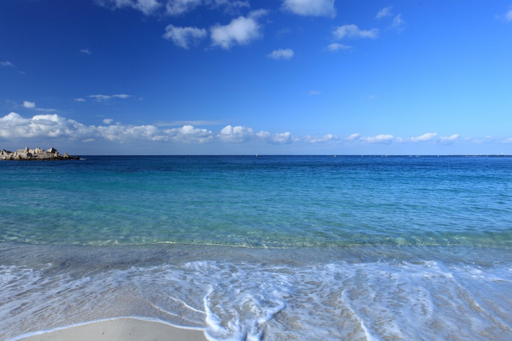 Transparent water of Shirahama Sea