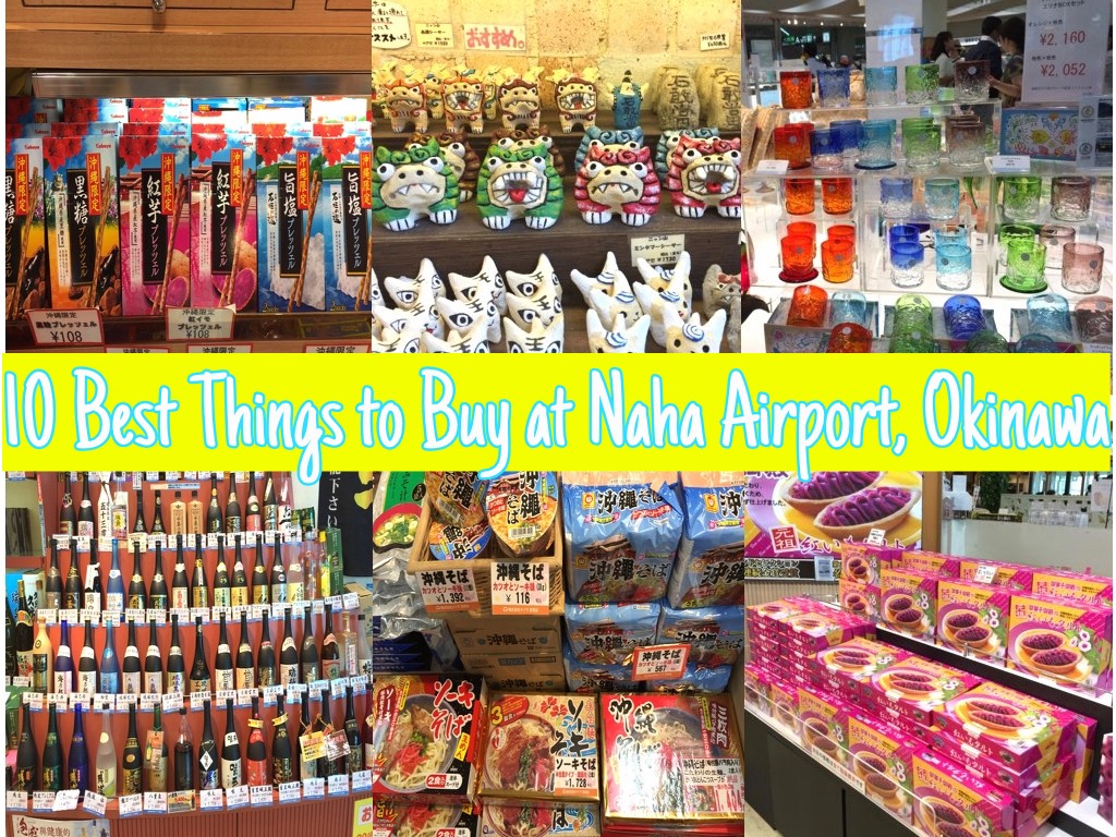 What to Buy at Naha Airport, Okinawa 2021