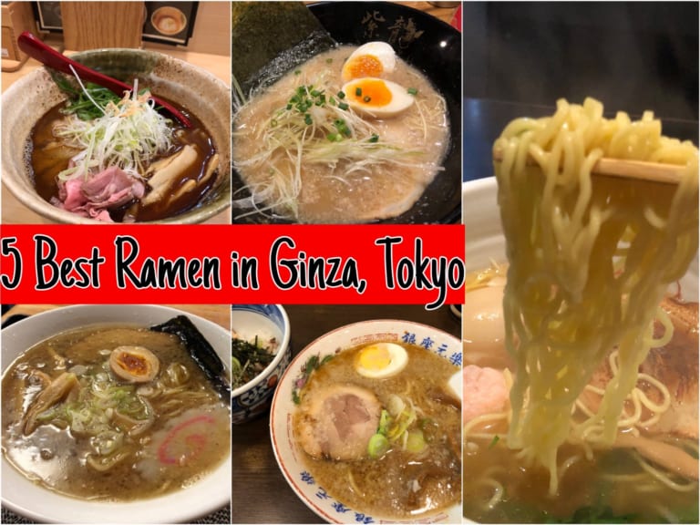 5 Best Ramen in Ginza Picked by a Tokyoite
