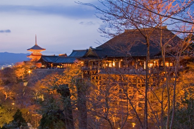 The magnificent Kiyomizudera Temple in Kyoto