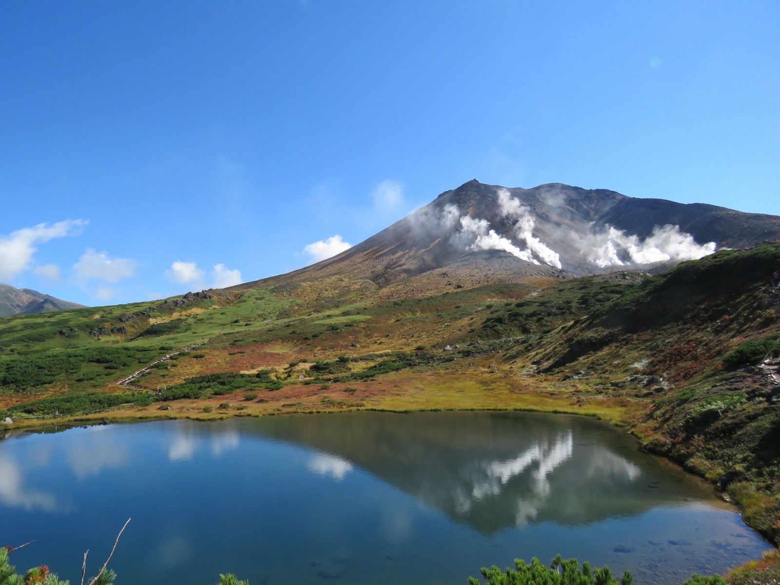 Sugatami Pond at Mt Asahi