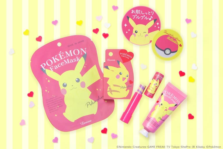 Pokemon Cosmetics Series in Japan