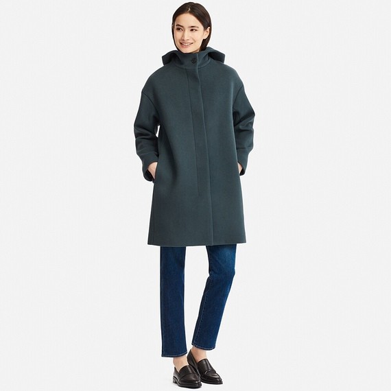 uniqlo hooded coat