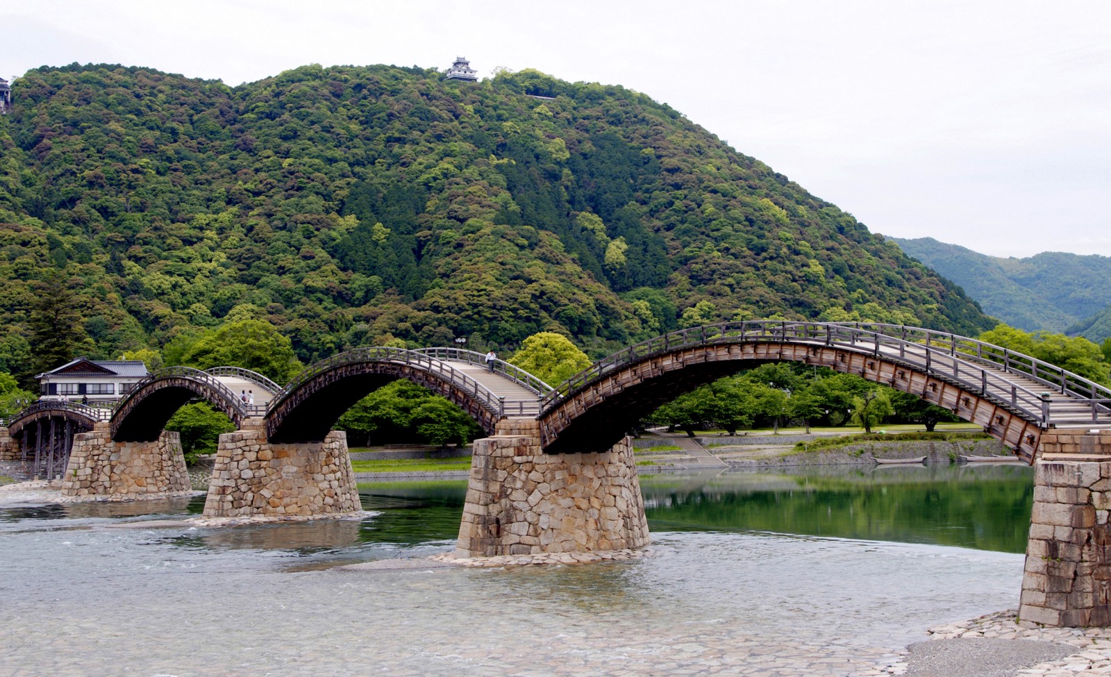 Kintaikyo Bridge the Most Beautiful Wooden Arch Bridge in Japan