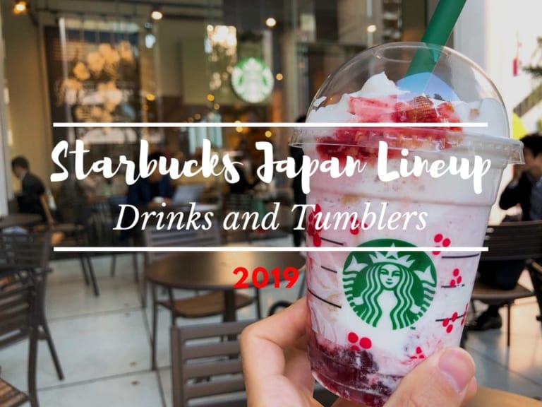 Starbucks Japan’s Tumblers and Drinks 2019