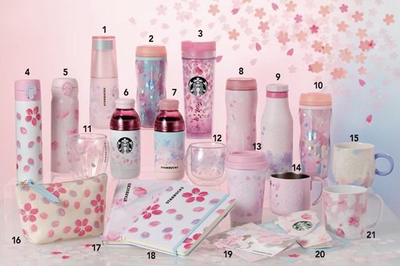 Starbucks Japan 2019 SAKURA Stainless Steel ToGo Logo Tumbler Blossom Pink F/S 