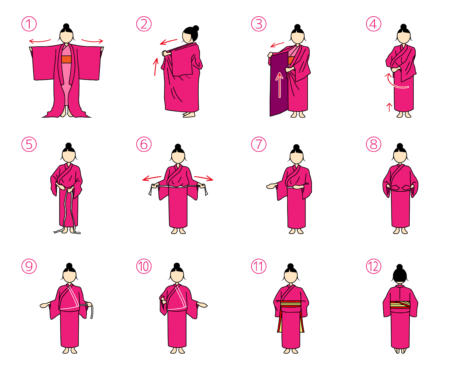 How to Wear Yukata Japan  Magazine